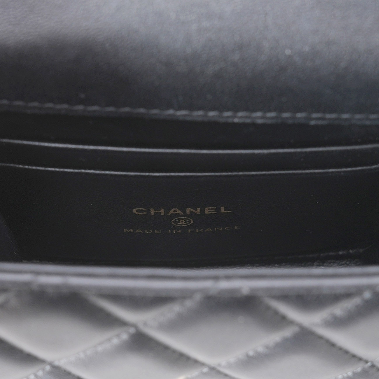 CHANEL(USED)샤넬 AP2682 탑핸들 미니 램스킨 체인 크로스백