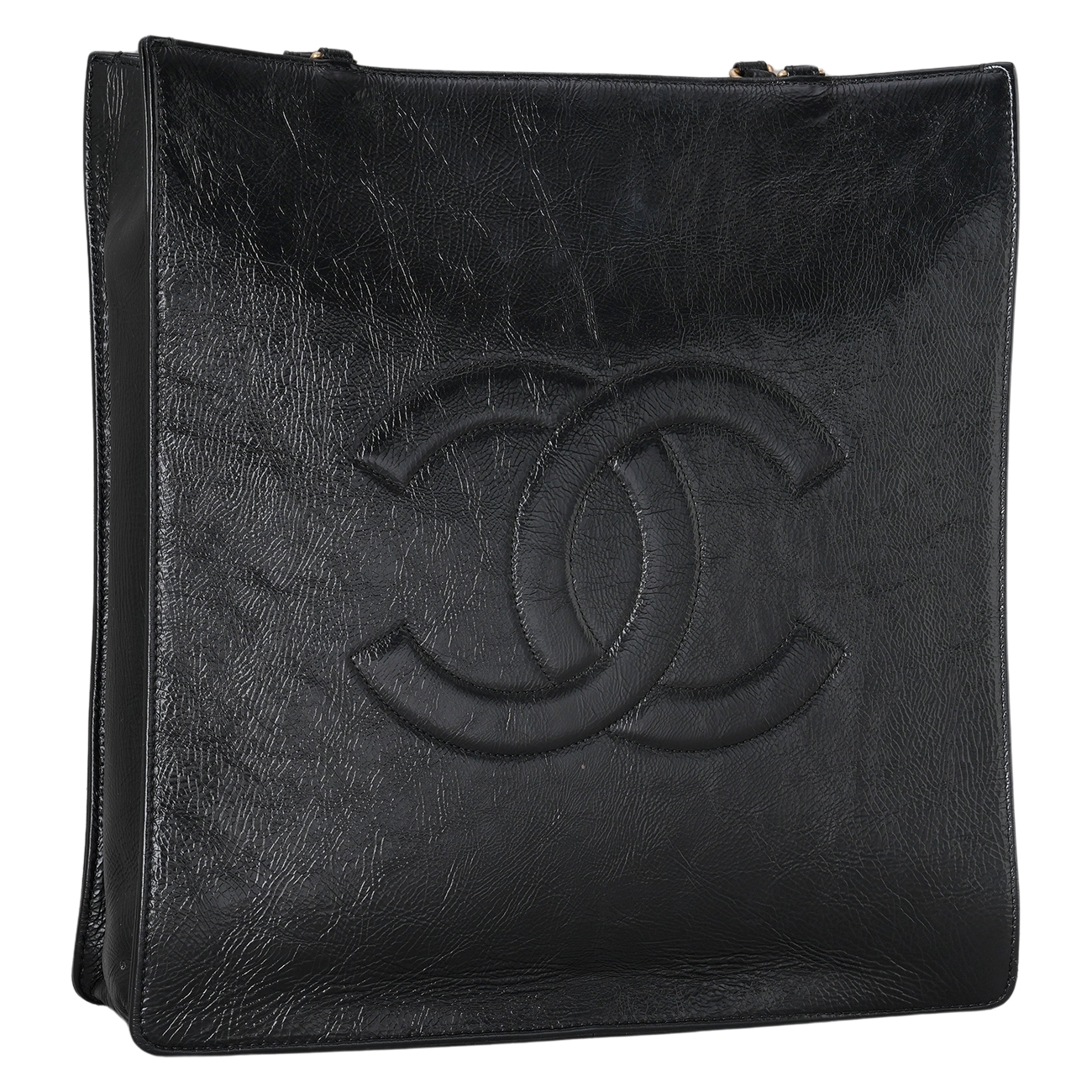 CHANEL(USED)샤넬 AS1945 CC로고 카프스킨 체인 숄더백