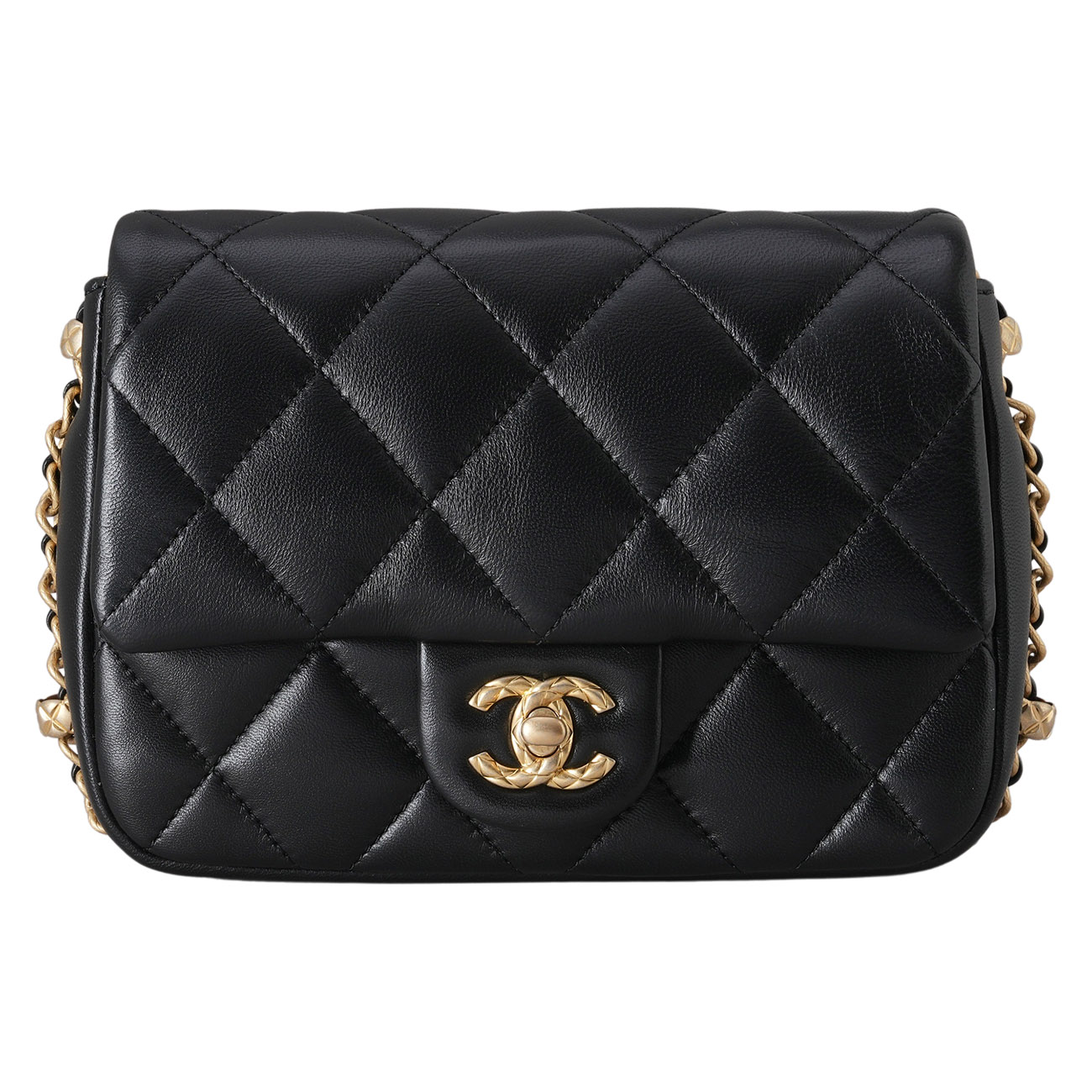 CHANEL(USED)샤넬 AS4263 시즌 체인 플랩 크로스백
