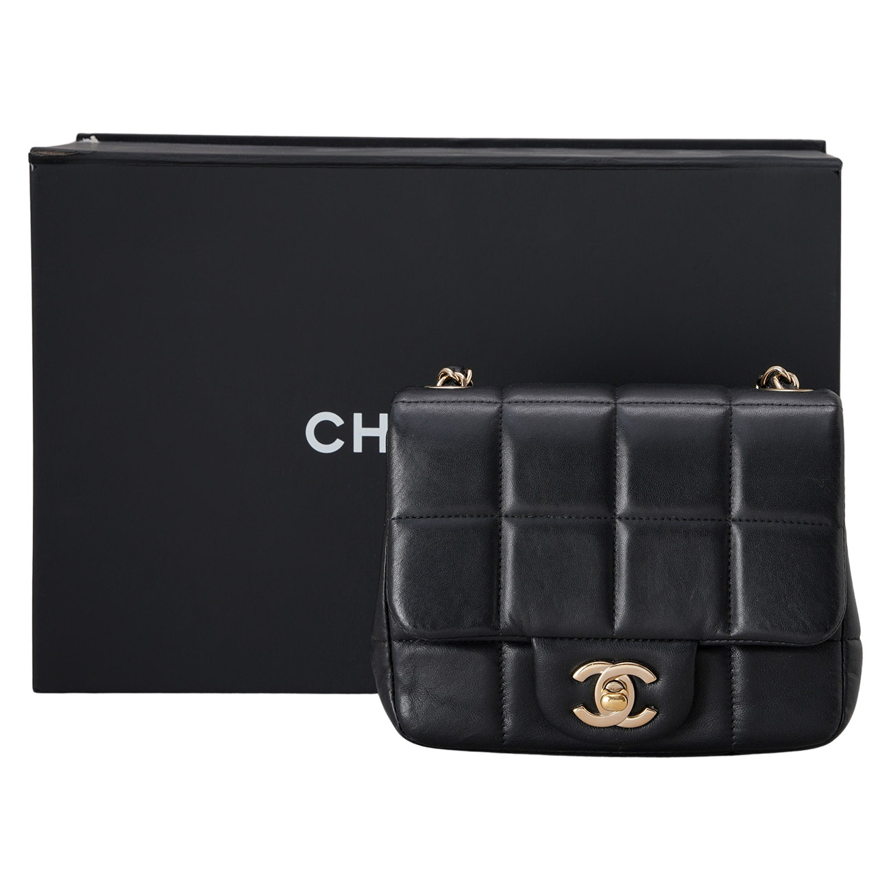 CHANEL(USED)샤넬 AS3744 시즌 큐브 미니 체인백