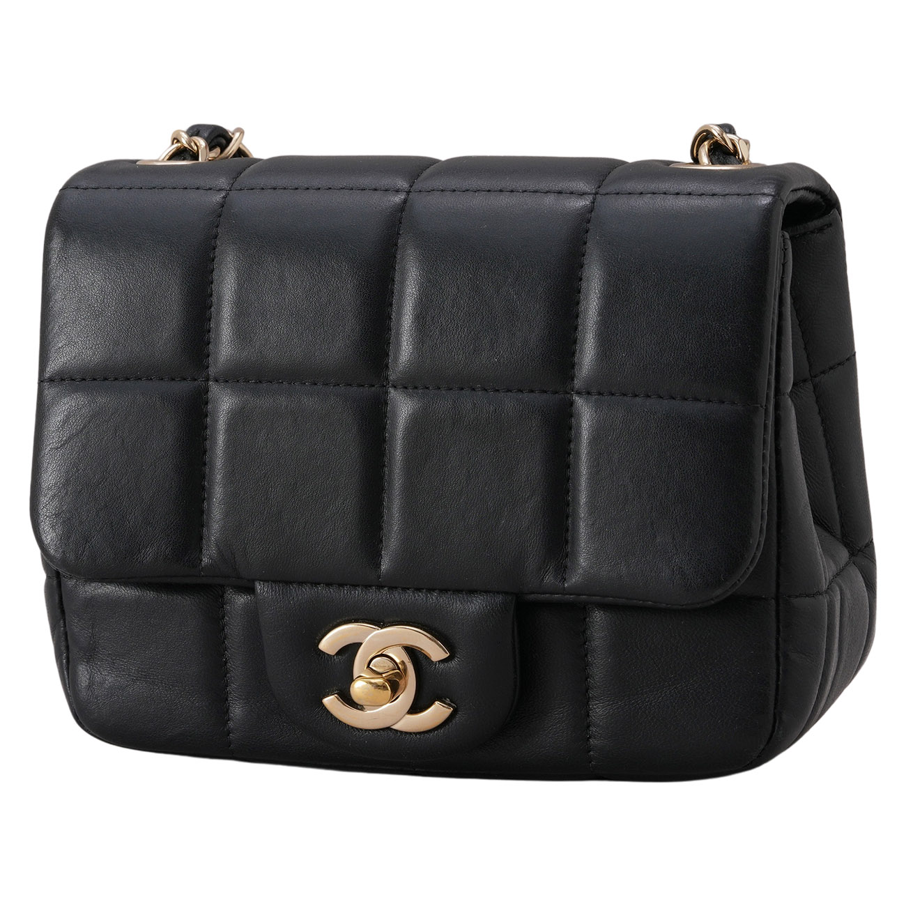 CHANEL(USED)샤넬 AS3744 시즌 큐브 미니 체인백