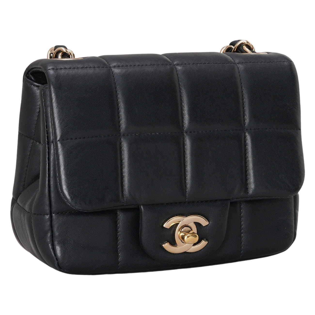 CHANEL(USED)샤넬 AS3744 시즌 큐브 미니 체인백