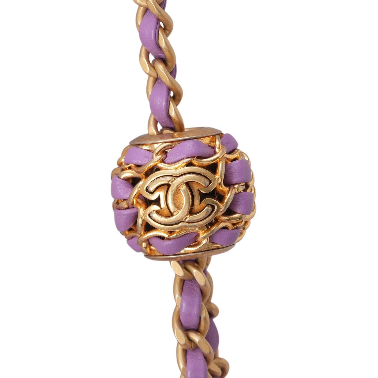 CHANEL(USED)샤넬 골든볼 호보 미니 체인 크로스백