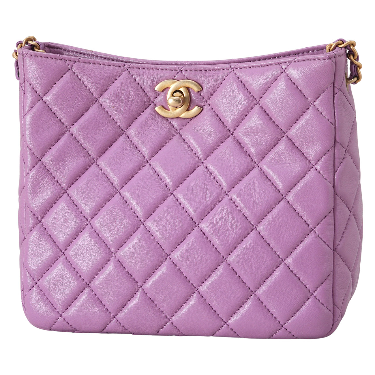 CHANEL(USED)샤넬 골든볼 호보 미니 체인 크로스백