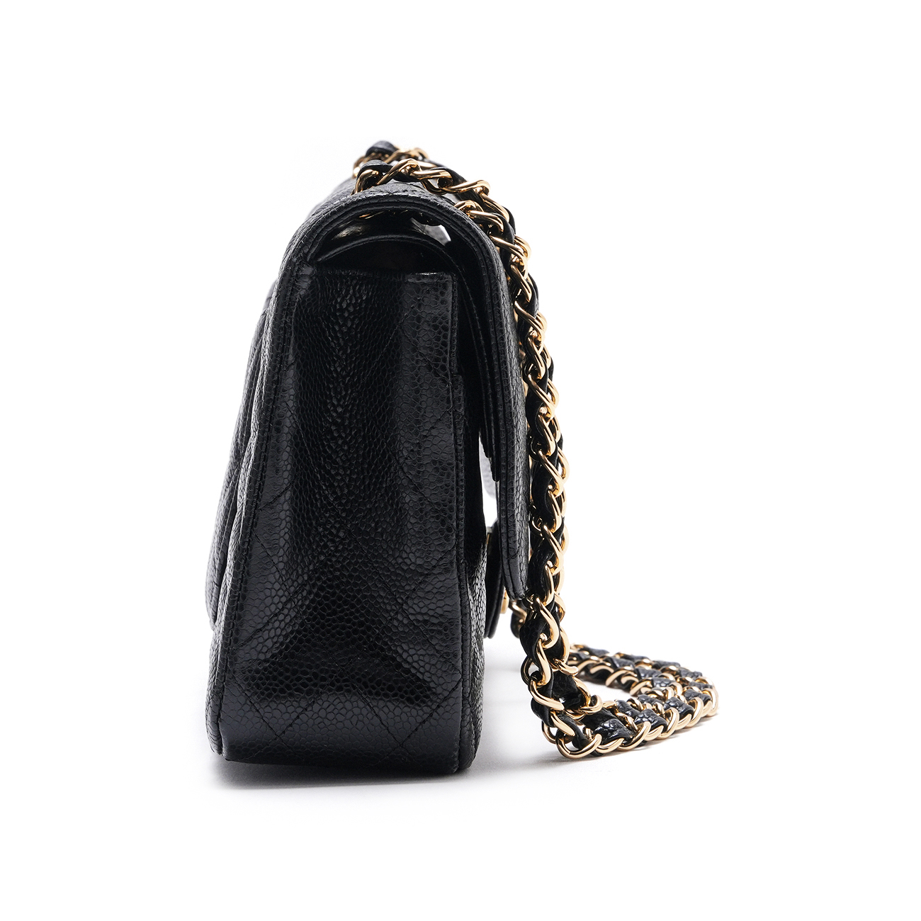 CHANEL(USED)샤넬  캐비어 클래식 미듐 플랩백