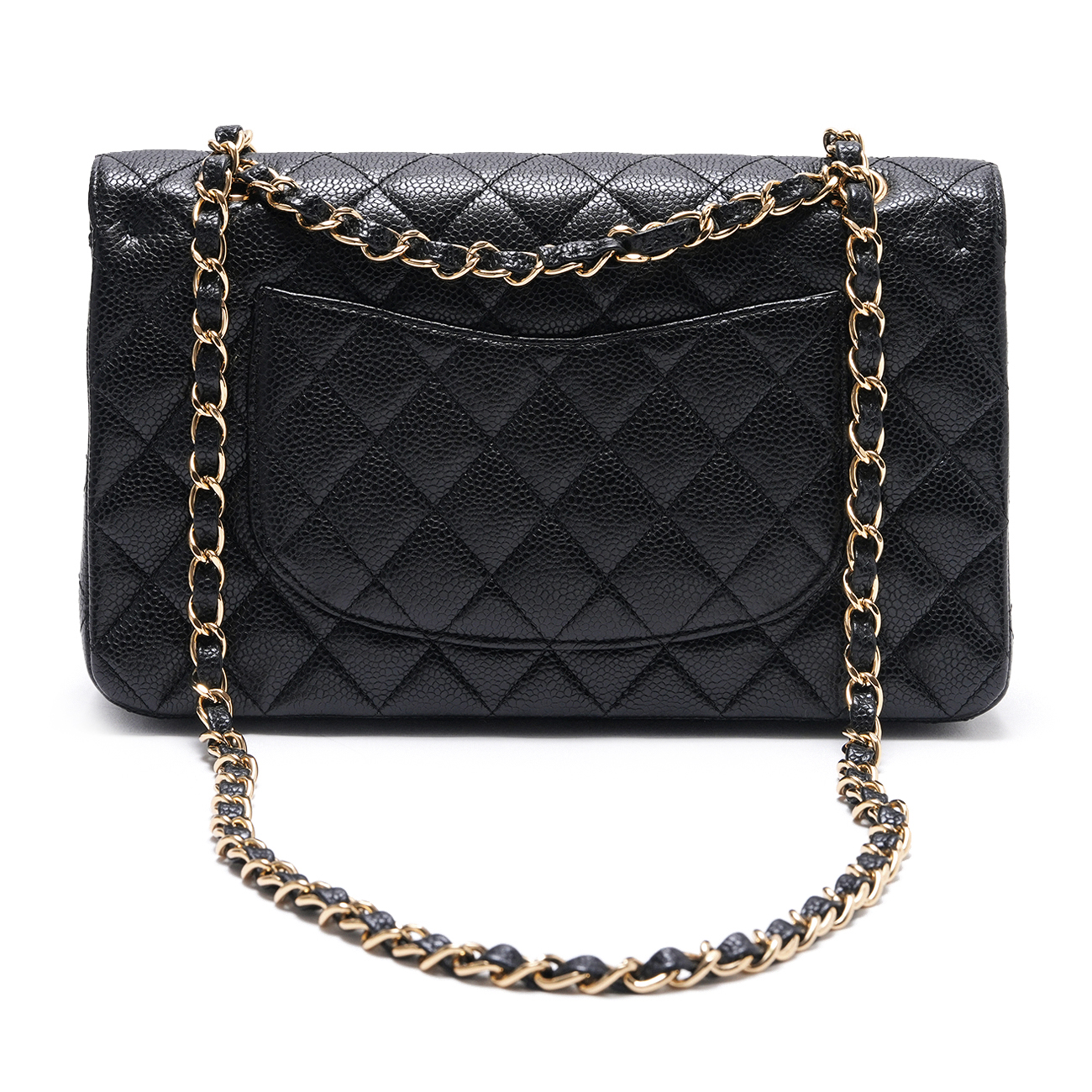 CHANEL(USED)샤넬  캐비어 클래식 미듐 플랩백