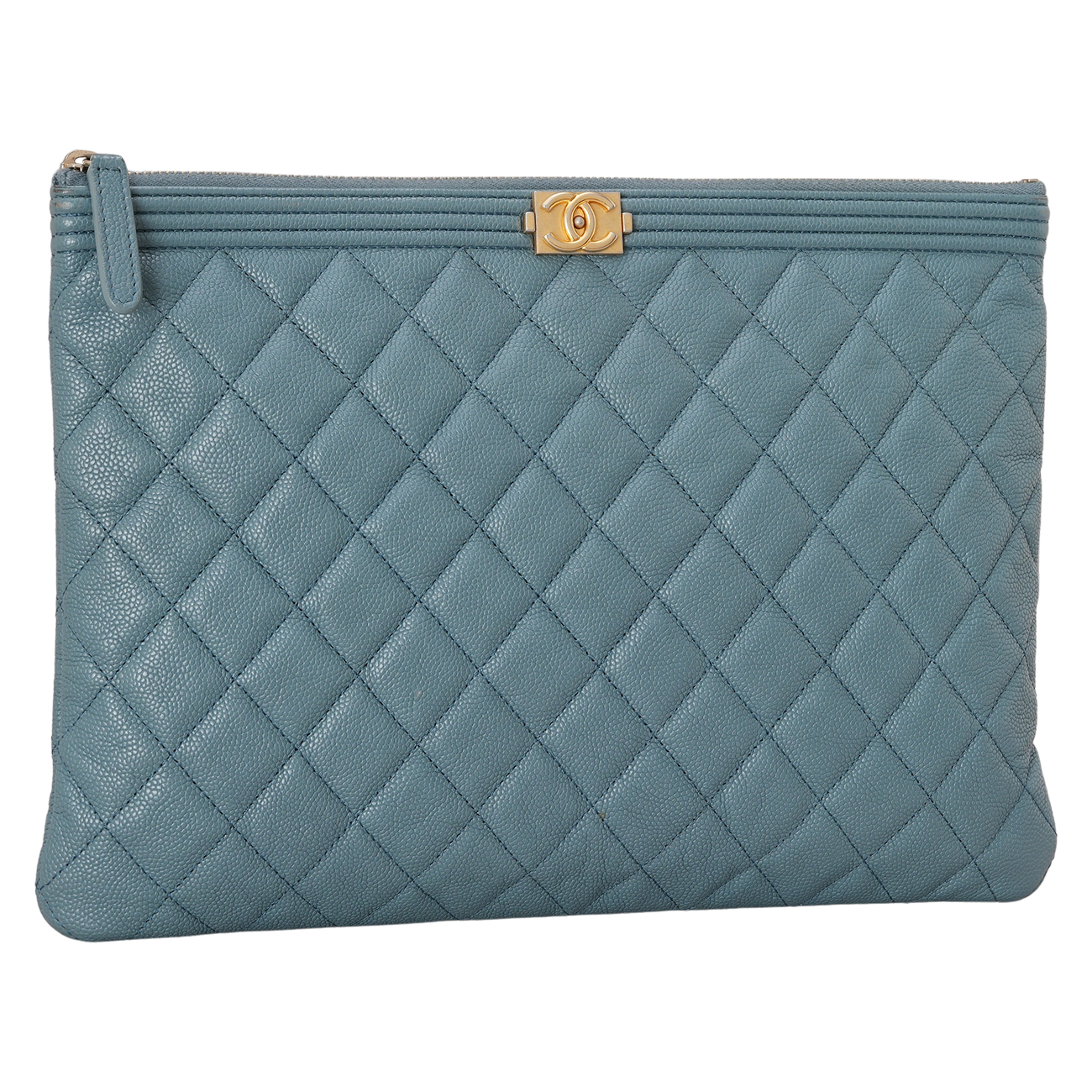 CHANEL(USED)샤넬 보이샤넬 뉴미듐 클러치