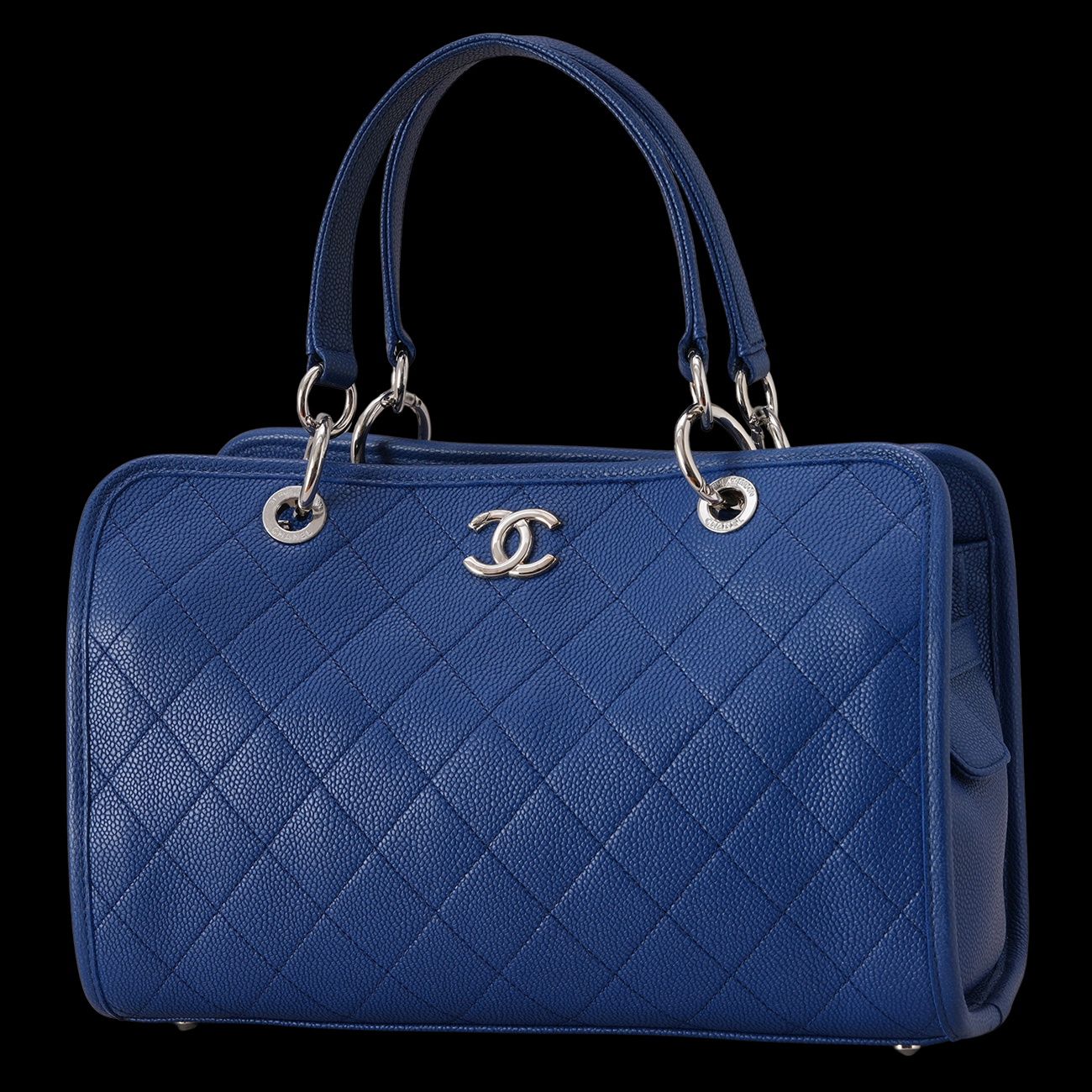CHANEL(USED)샤넬 시즌 캐비어 CC 토트겸 숄더백