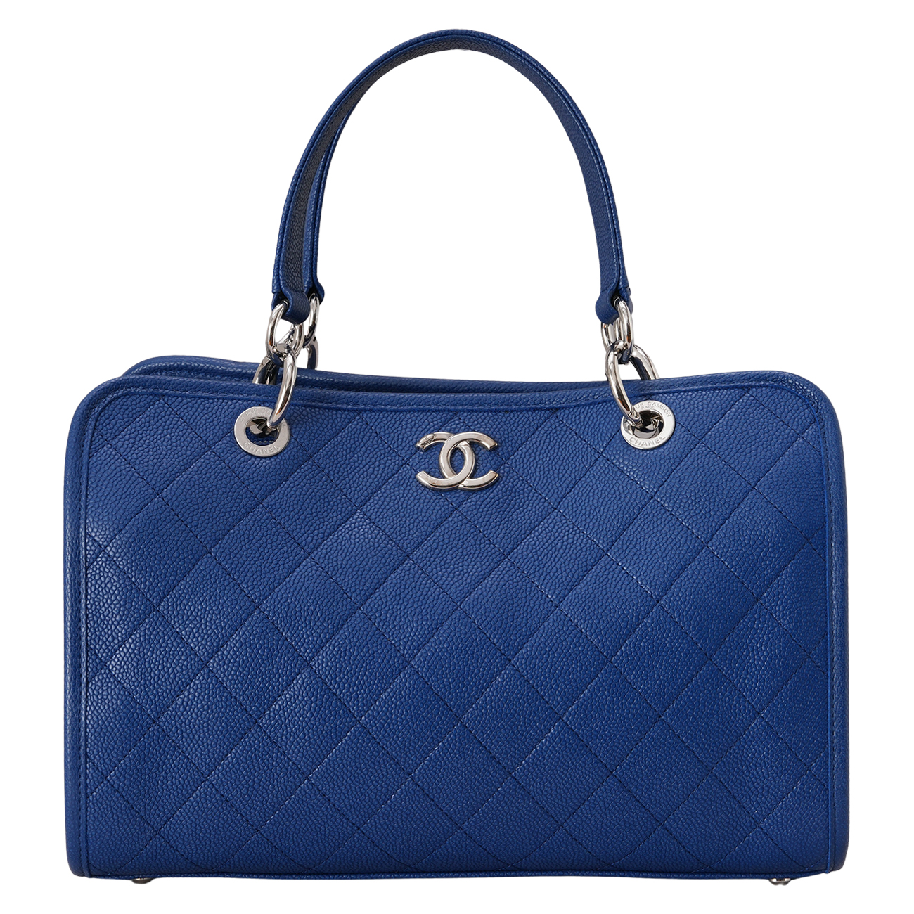 CHANEL(USED)샤넬 시즌 캐비어 CC 토트겸 숄더백
