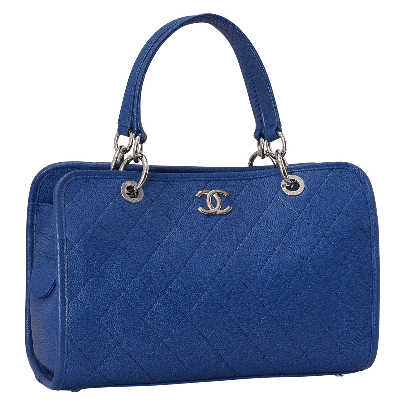 CHANEL(USED)샤넬 시즌 캐비어 CC 토트겸 숄더백