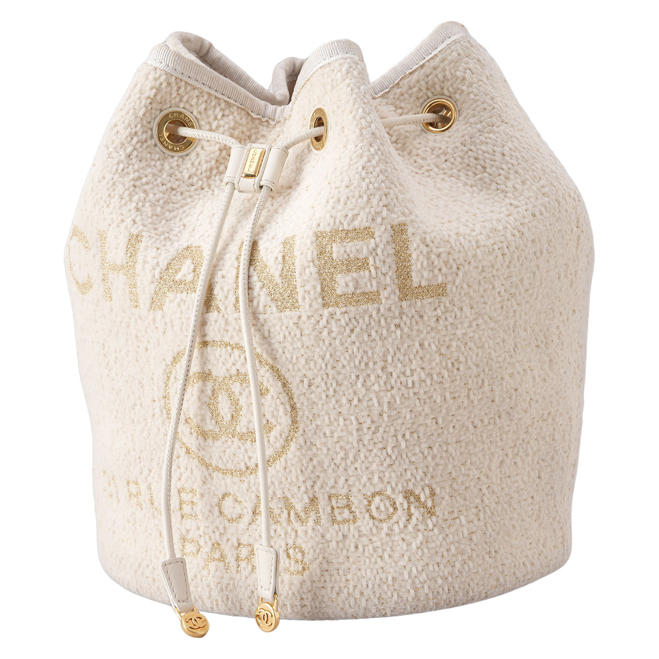 CHANEL(USED)샤넬 시즌 드로스트링 숄더백