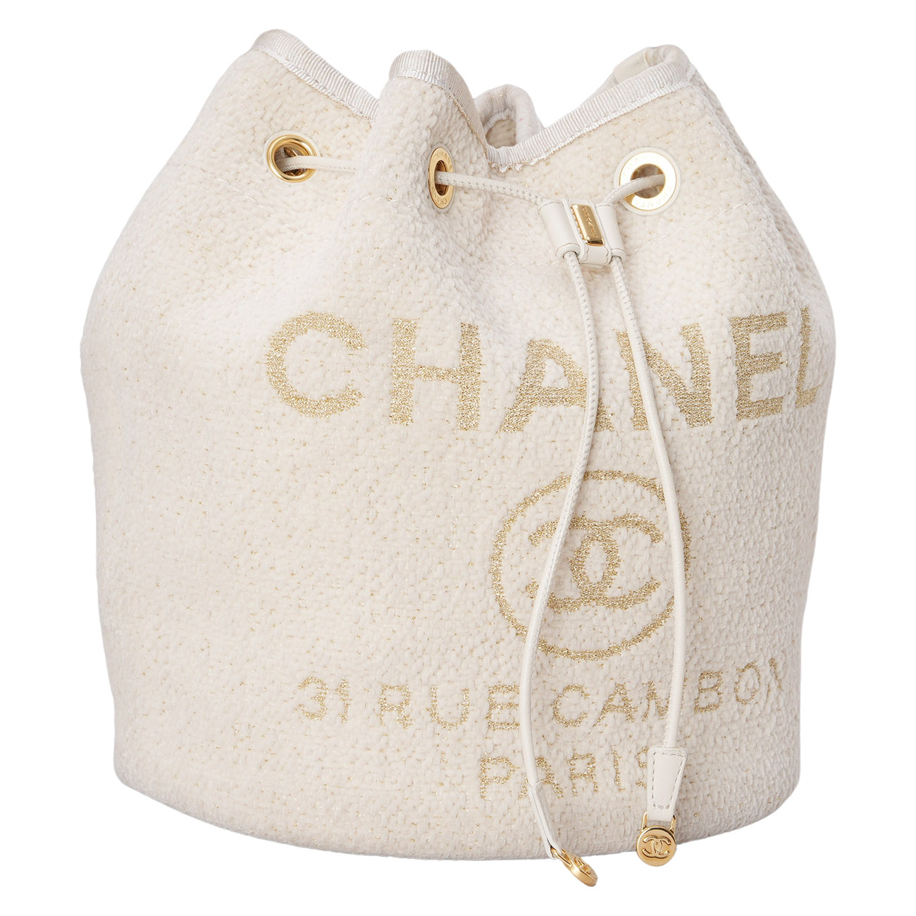 CHANEL(USED)샤넬 시즌 드로스트링 숄더백