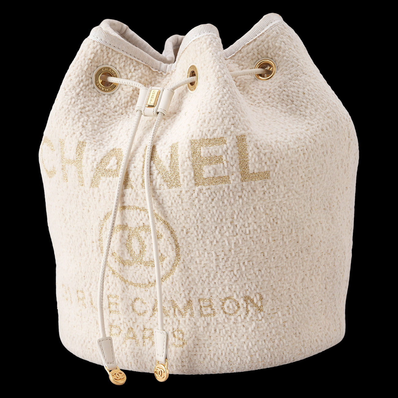 CHANEL(USED)샤넬 시즌 드로스트링 숄더백