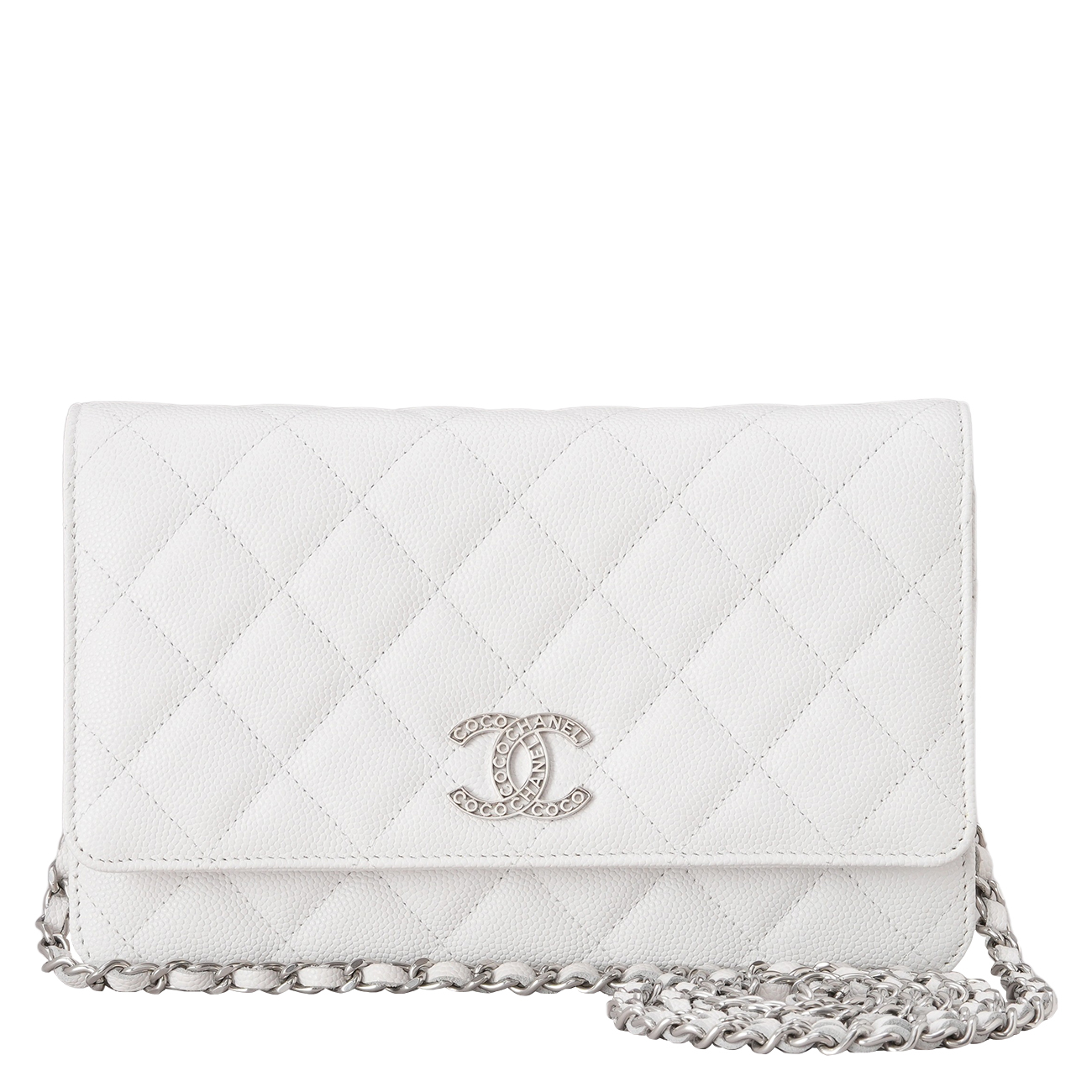 CHANEL(USED)샤넬 AP3825 시즌 COCO 로고 클래식 WOC