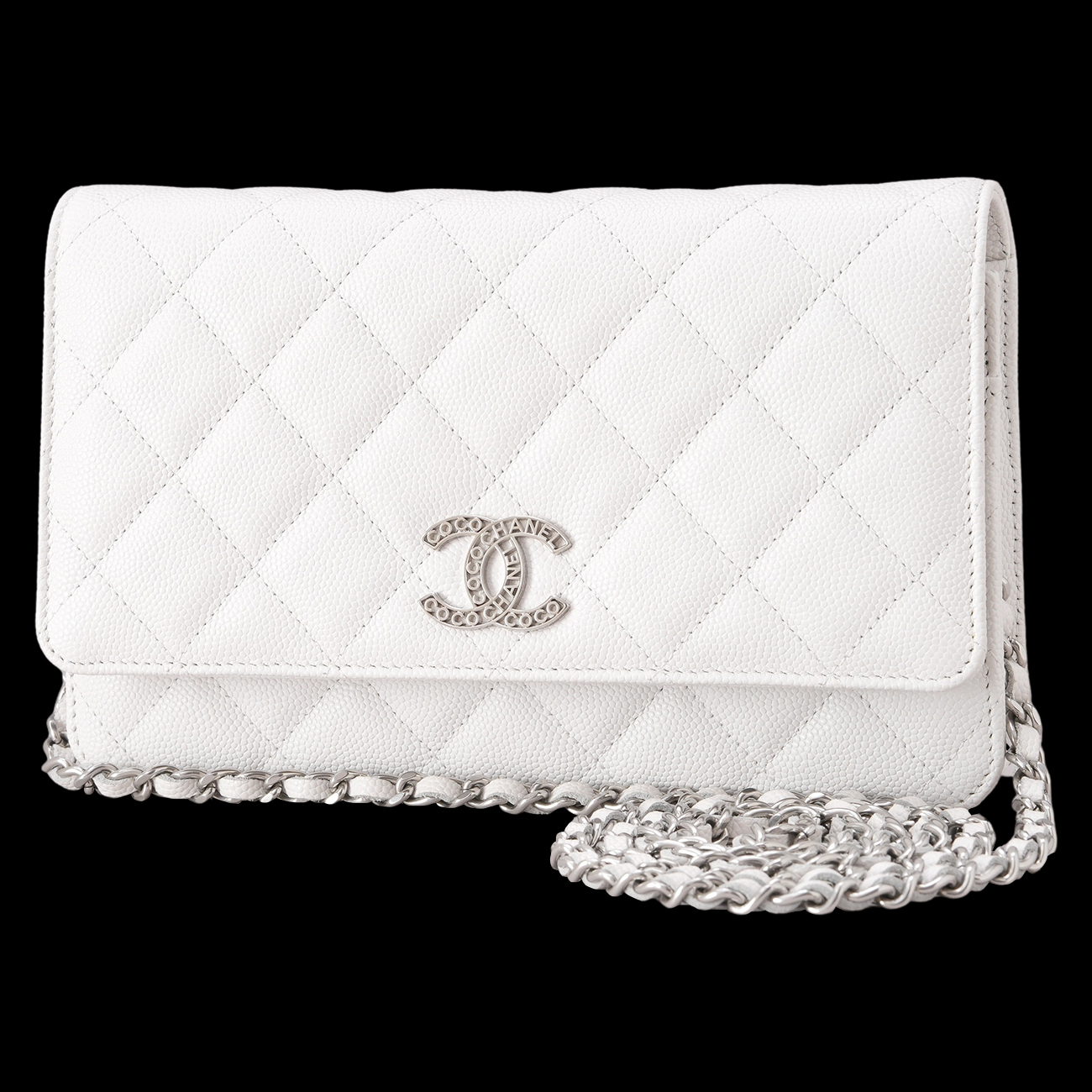 CHANEL(USED)샤넬 AP3825 시즌 COCO 로고 클래식 WOC