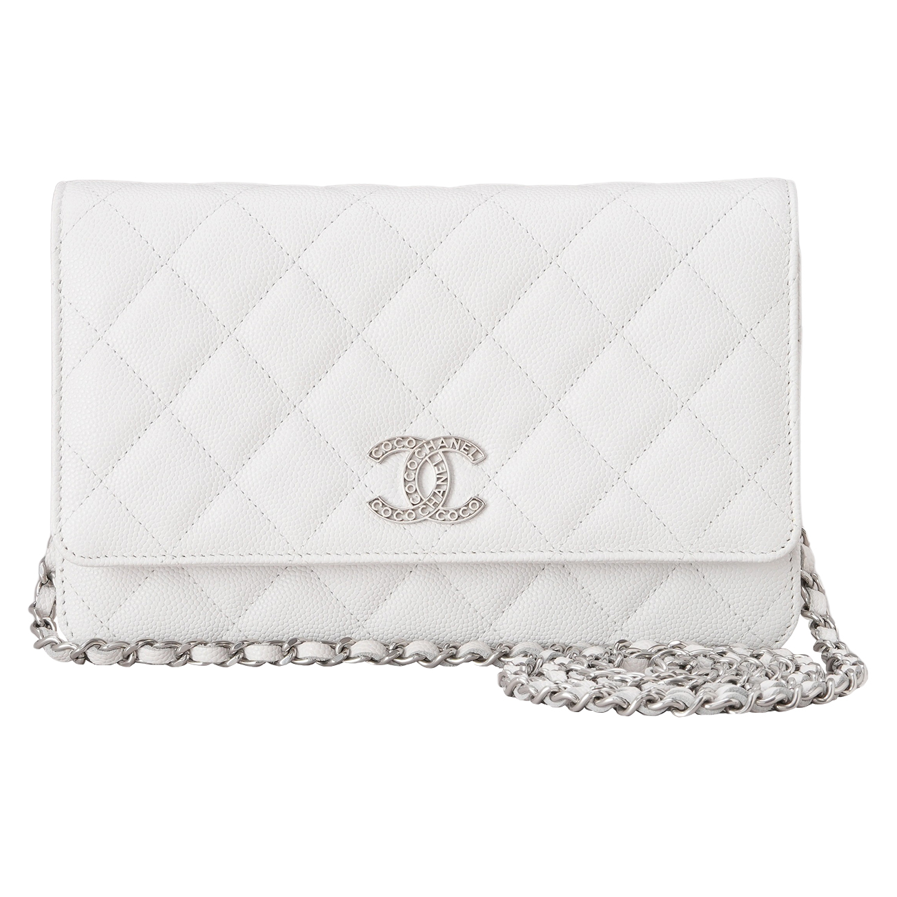 CHANEL(USED)샤넬 AP3825 시즌 COCO 로고 클래식 WOC