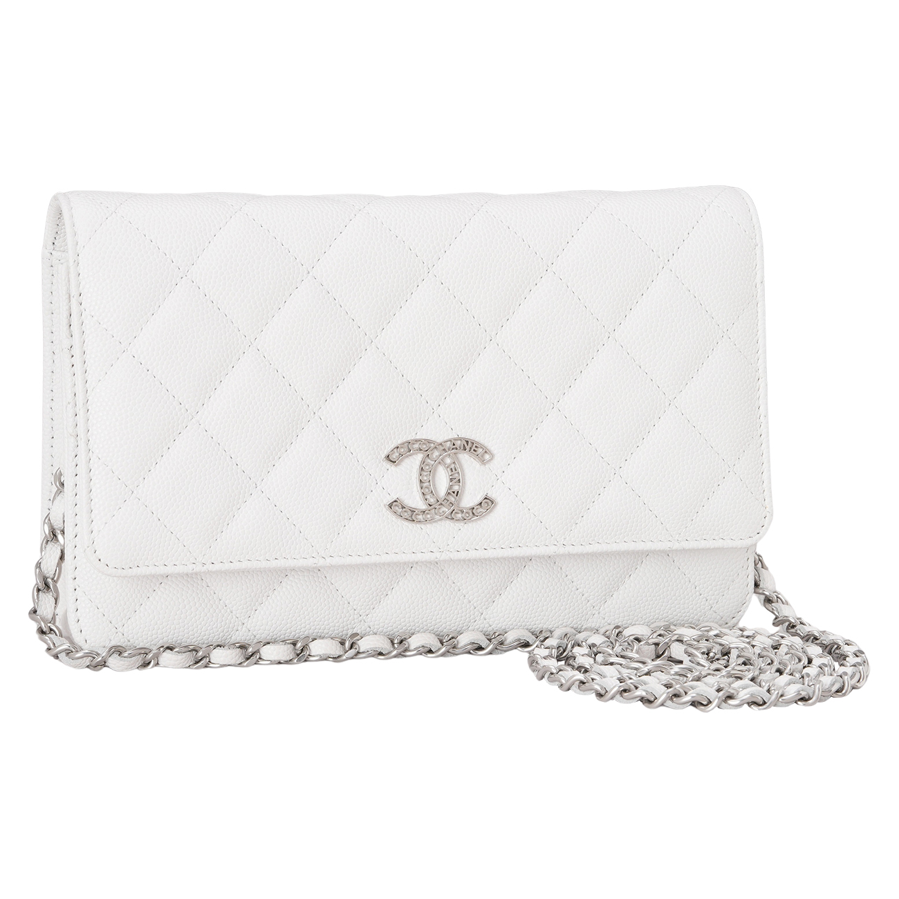 CHANEL(USED)샤넬 AP3825 시즌 COCO 로고 클래식 WOC