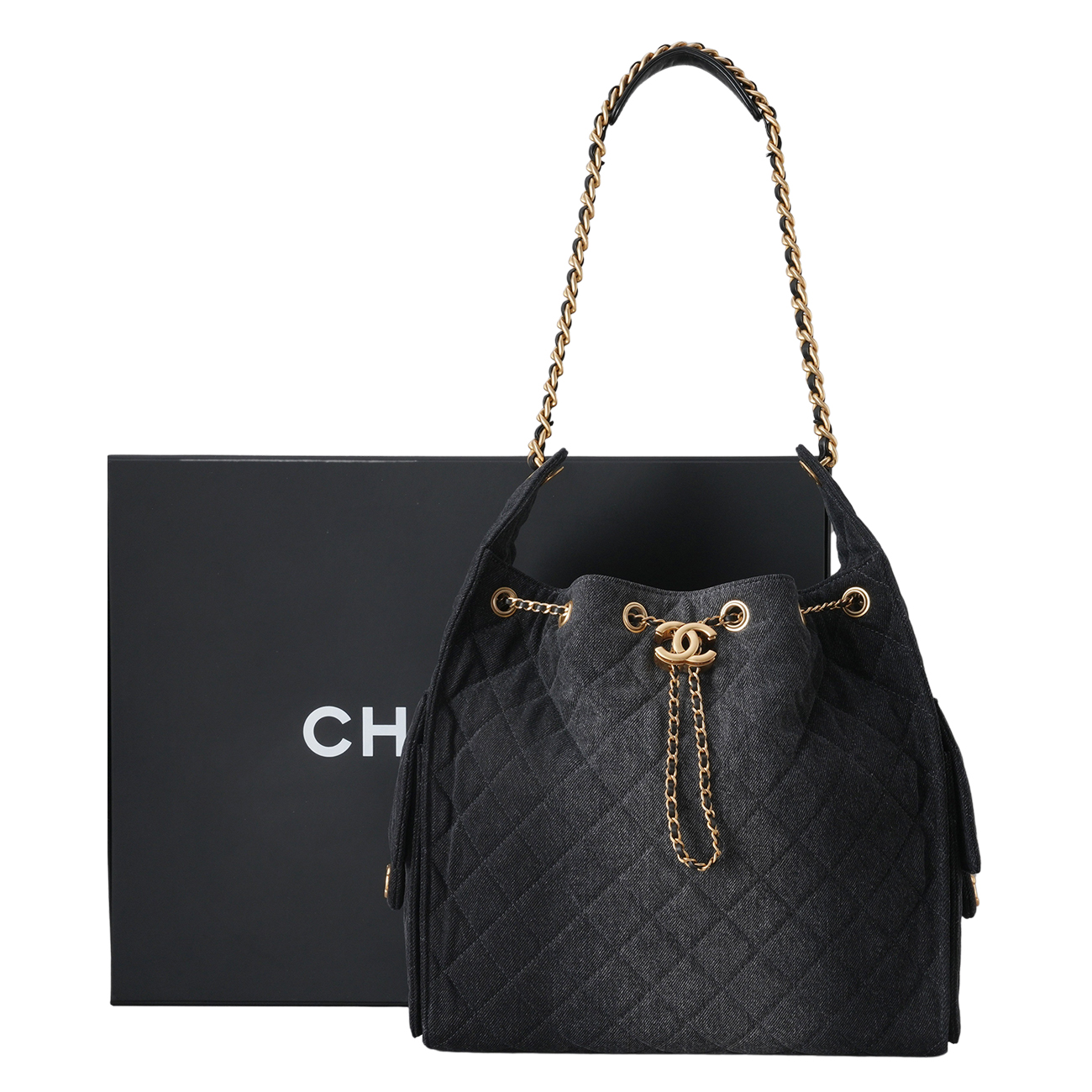 CHANEL(USED)샤넬 AS5311 데님 25 미디움 백