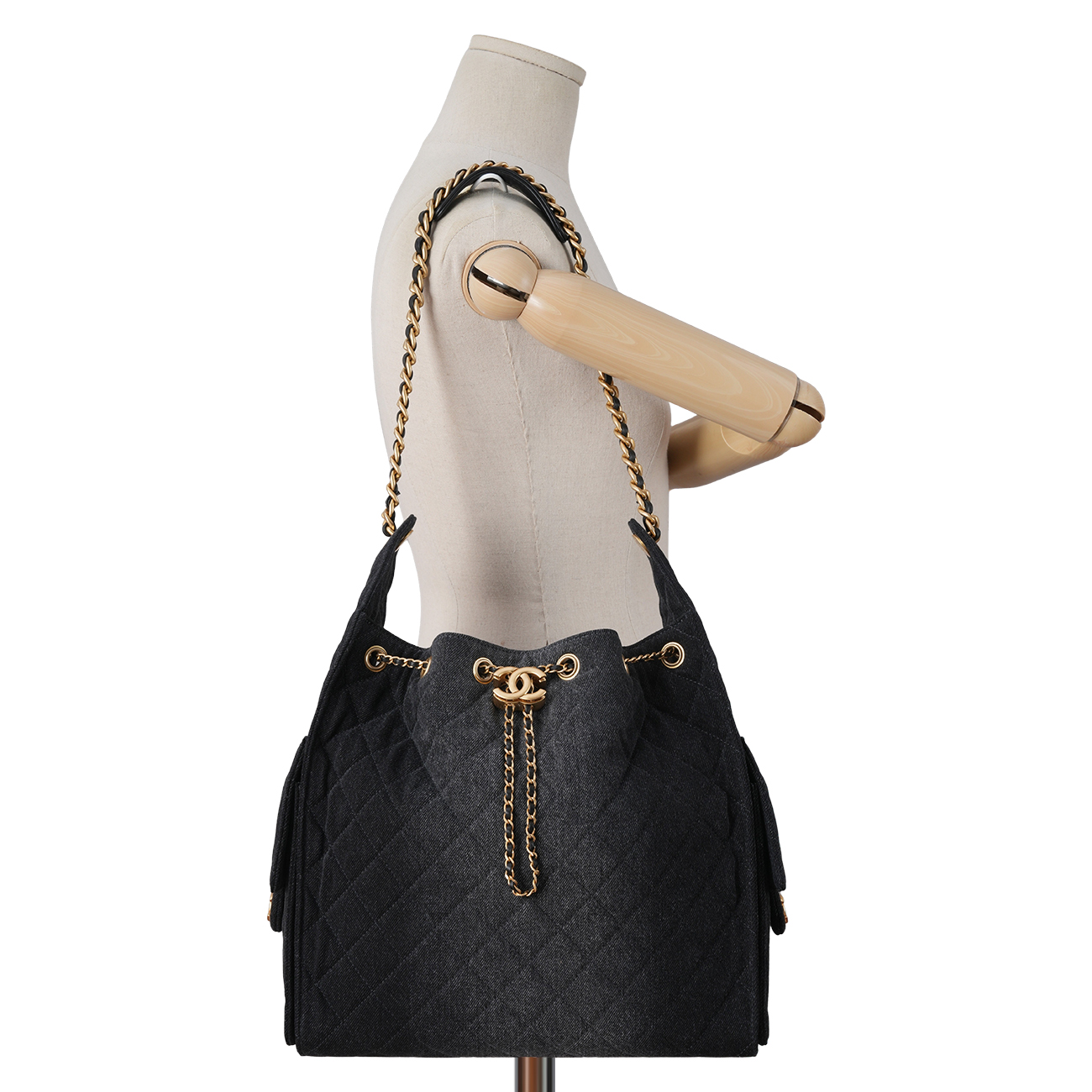 CHANEL(USED)샤넬 AS5311 데님 25 미디움 백