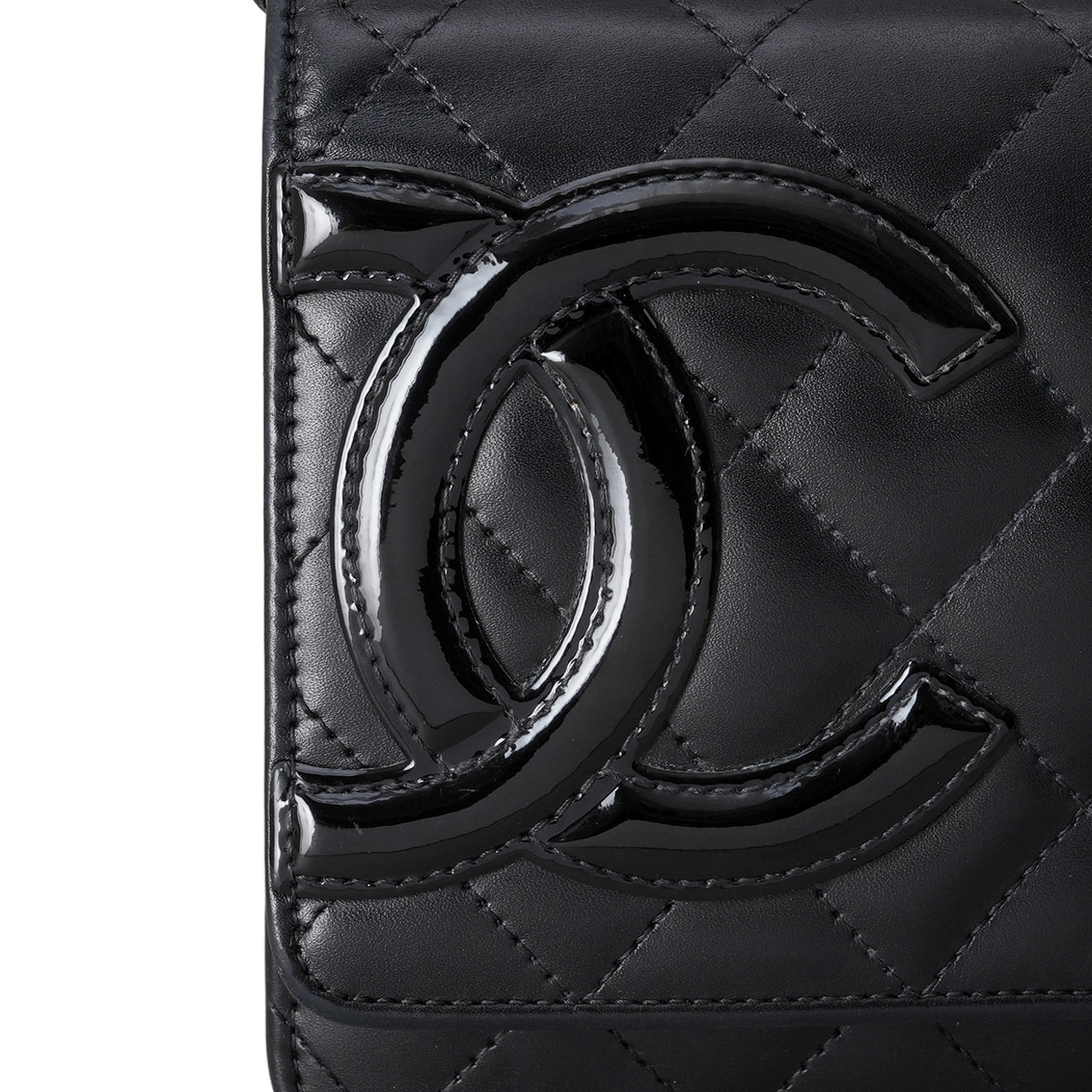CHANEL(USED)샤넬 램스킨 깜봉 WOC