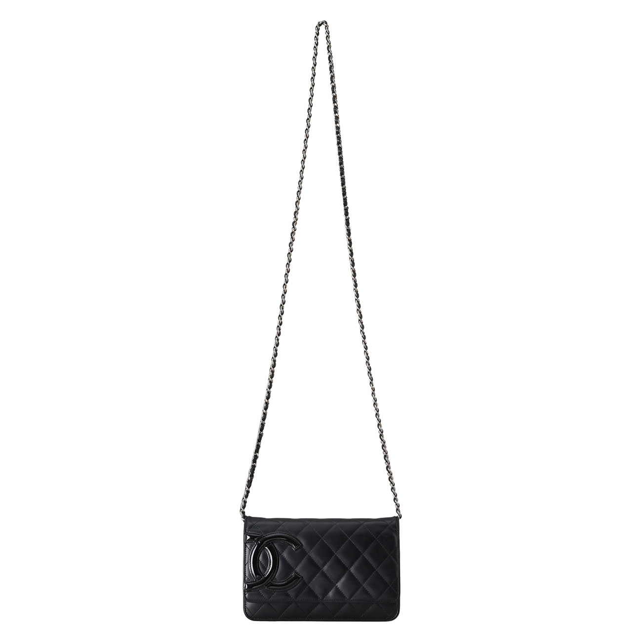CHANEL(USED)샤넬 램스킨 깜봉 WOC