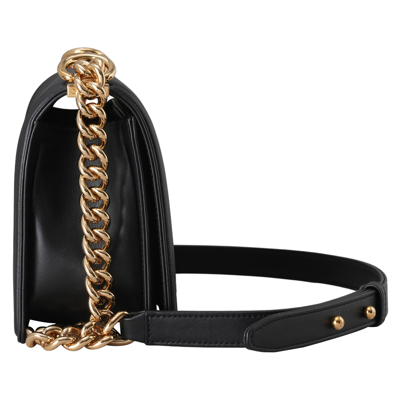 CHANEL(USED)샤넬 쉐브론 보이샤넬 미듐 플랩백