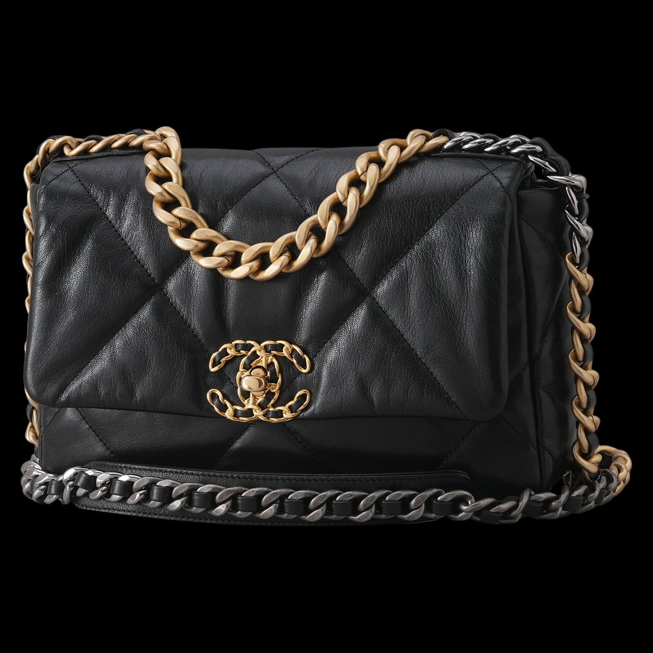 CHANEL(USED)샤넬 19 미디움 백