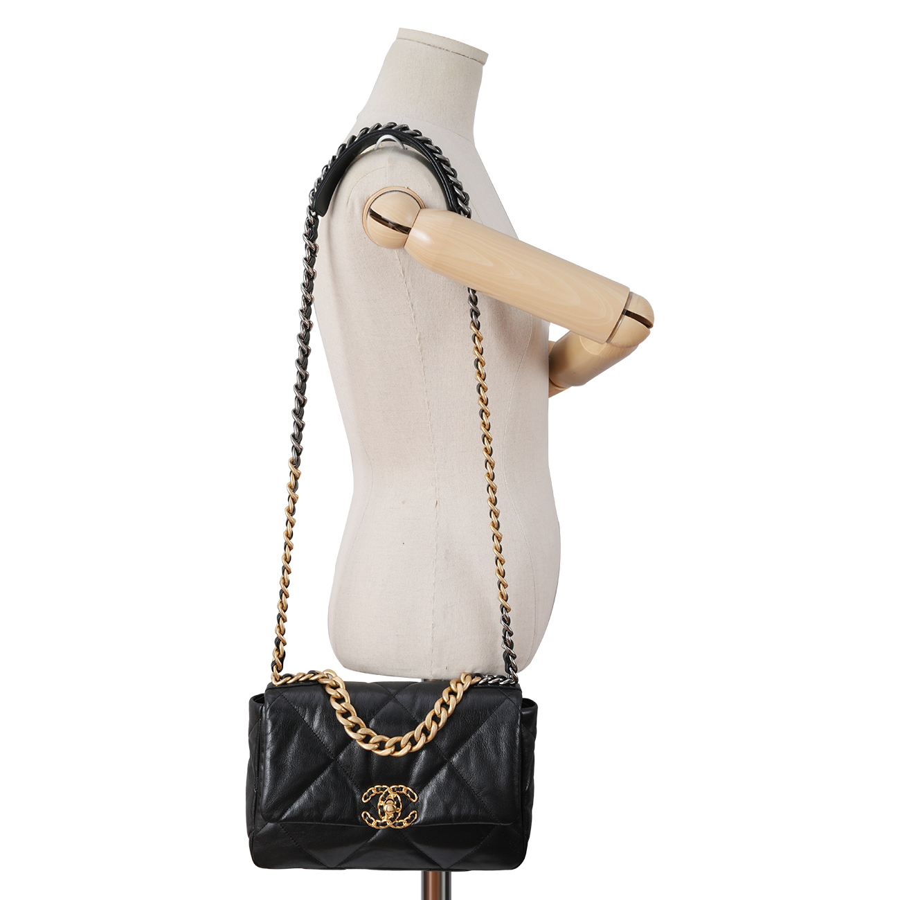CHANEL(USED)샤넬 19 미디움 백