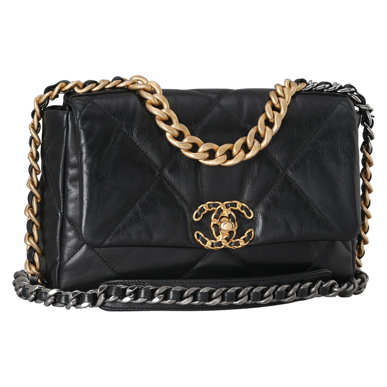 CHANEL(USED)샤넬 19 미디움 백