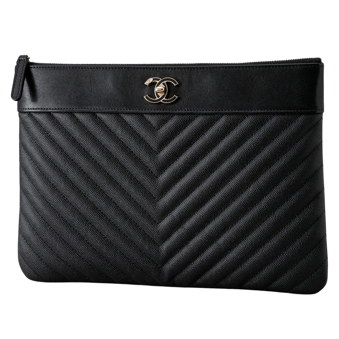 CHANEL(USED)샤넬 마드모아젤 뉴미듐 클러치