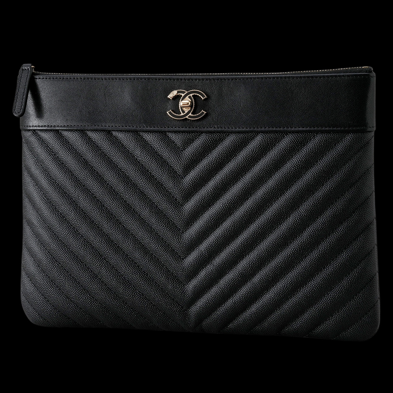 CHANEL(USED)샤넬 마드모아젤 뉴미듐 클러치