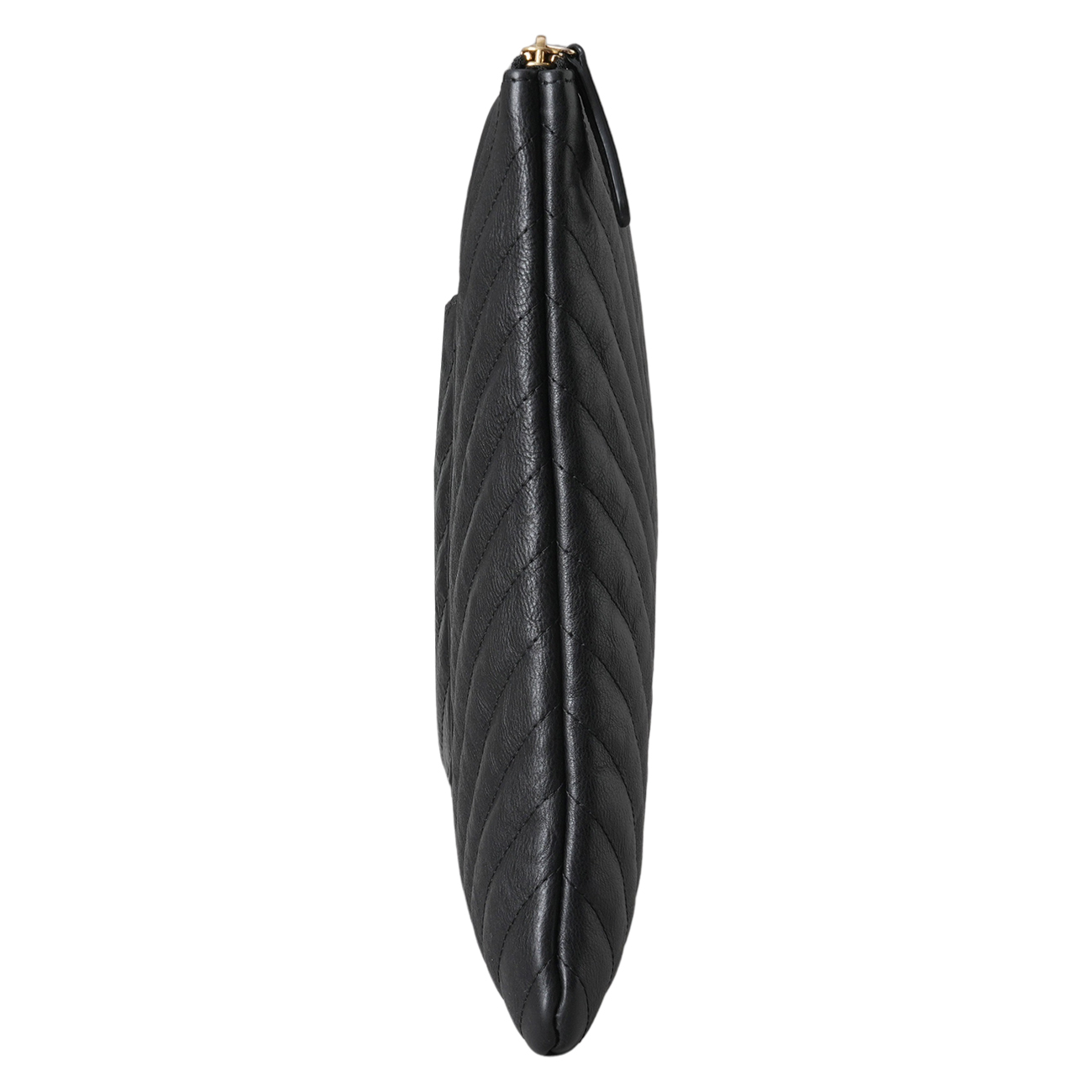 CHANEL(USED)샤넬 클래식 쉐브론 클러치 라지