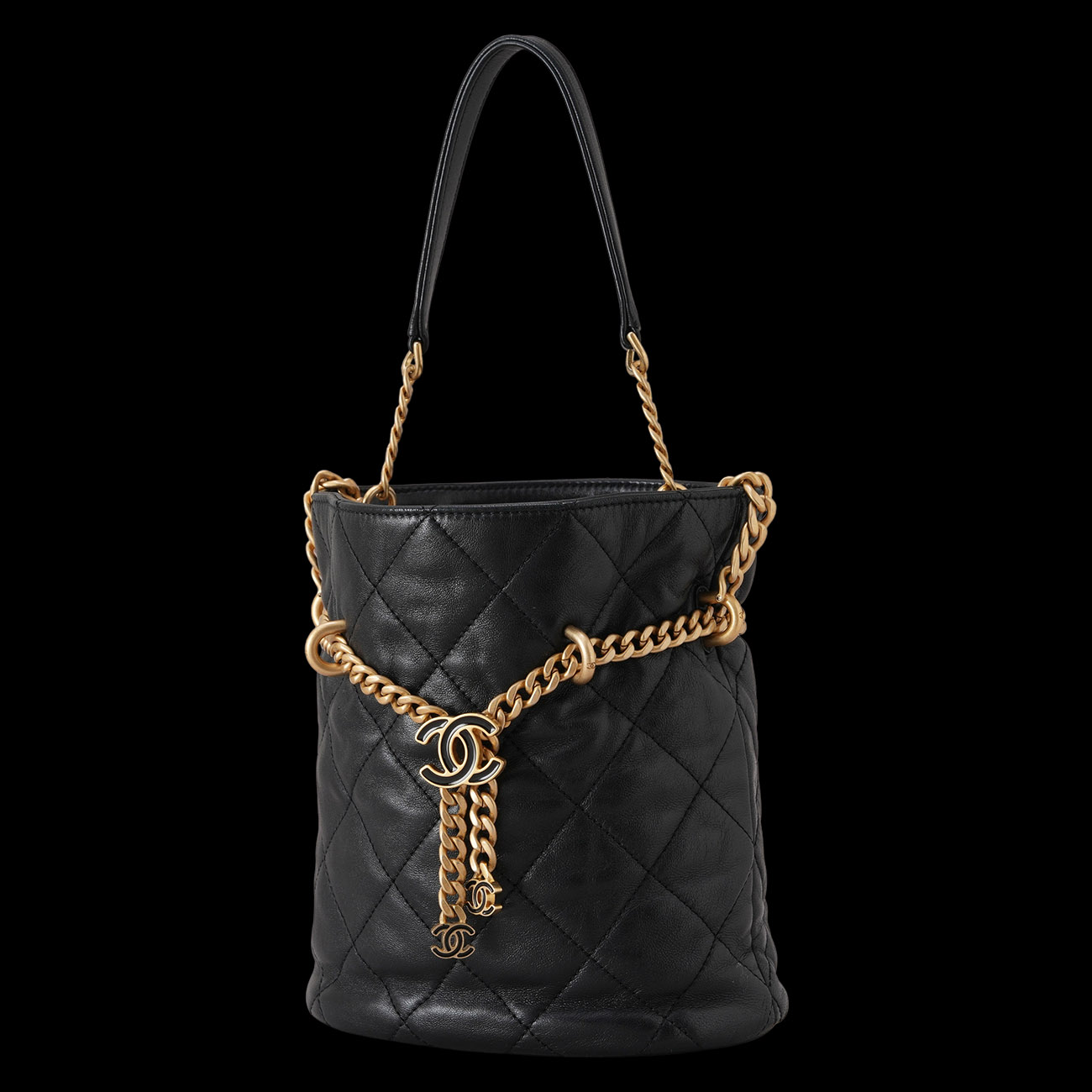 CHANEL(USED)샤넬 시즌 버킷백