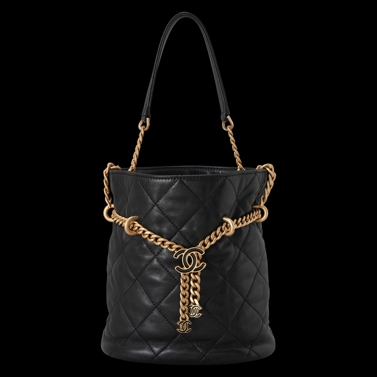 CHANEL(USED)샤넬 시즌 버킷백