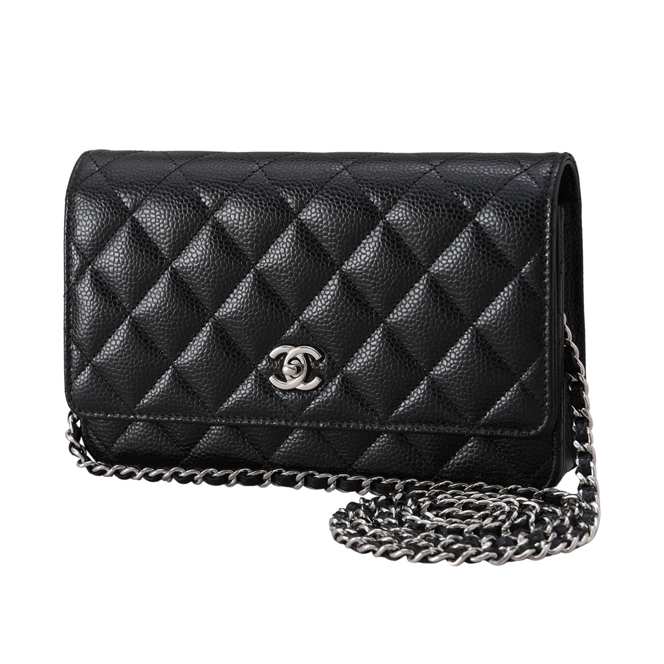 CHANEL(USED)샤넬 AP4241 턴락 캐비어 클래식 WOC