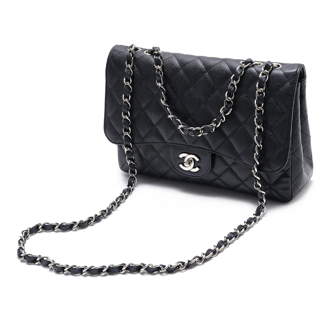 CHANEL(USED)샤넬 캐비어 클래식 라지 원플랩백
