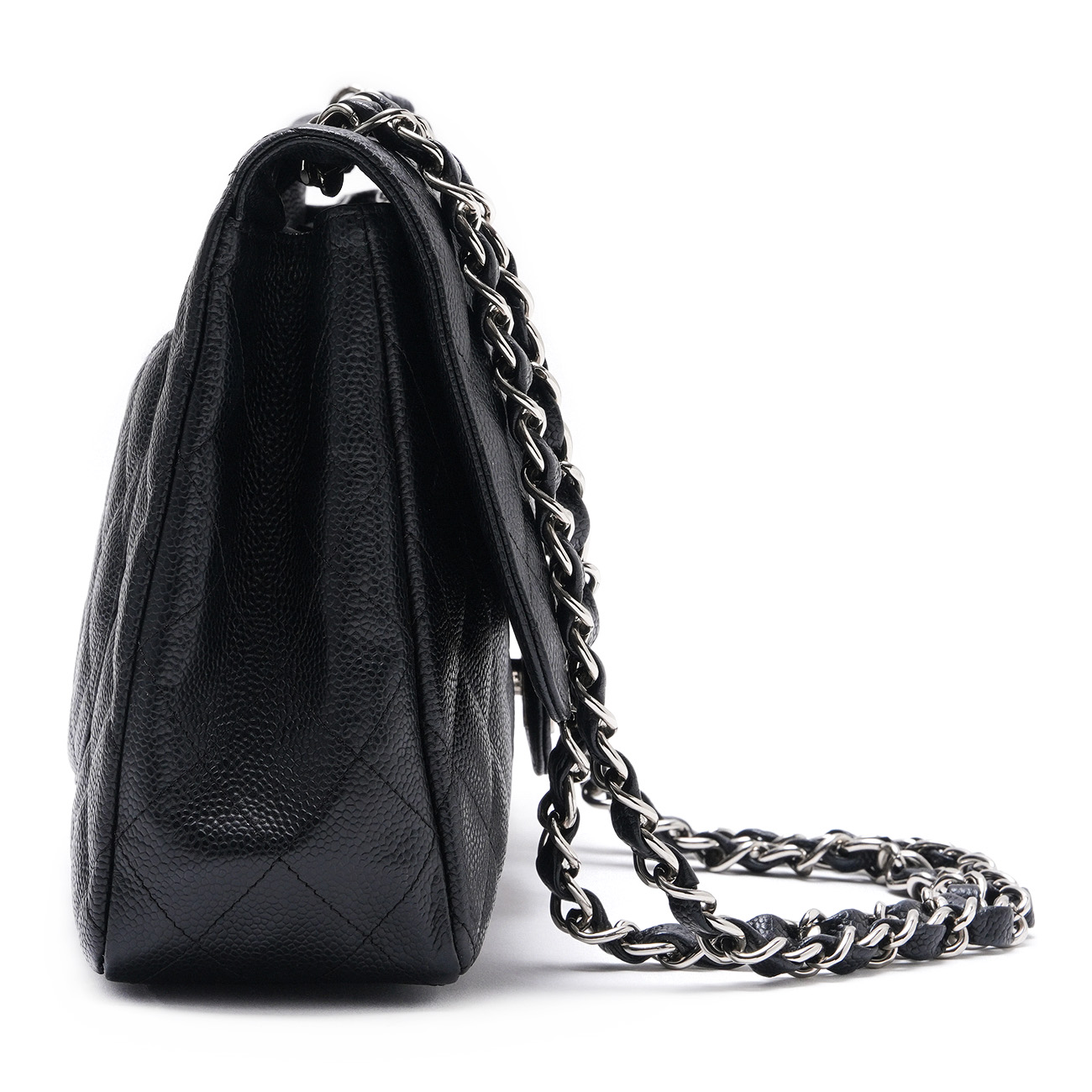 CHANEL(USED)샤넬 캐비어 클래식 라지 원플랩백