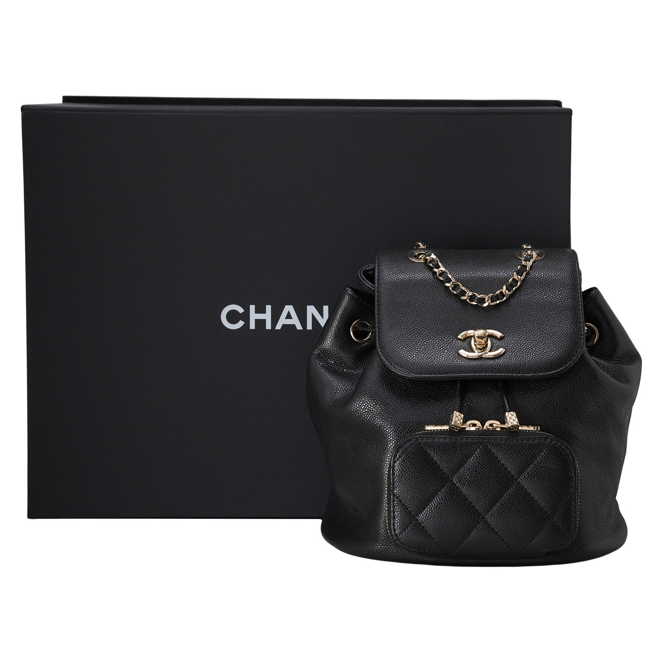 CHANEL(USED)샤넬 AS3530 캐비어 비지니스 어피니티 백팩