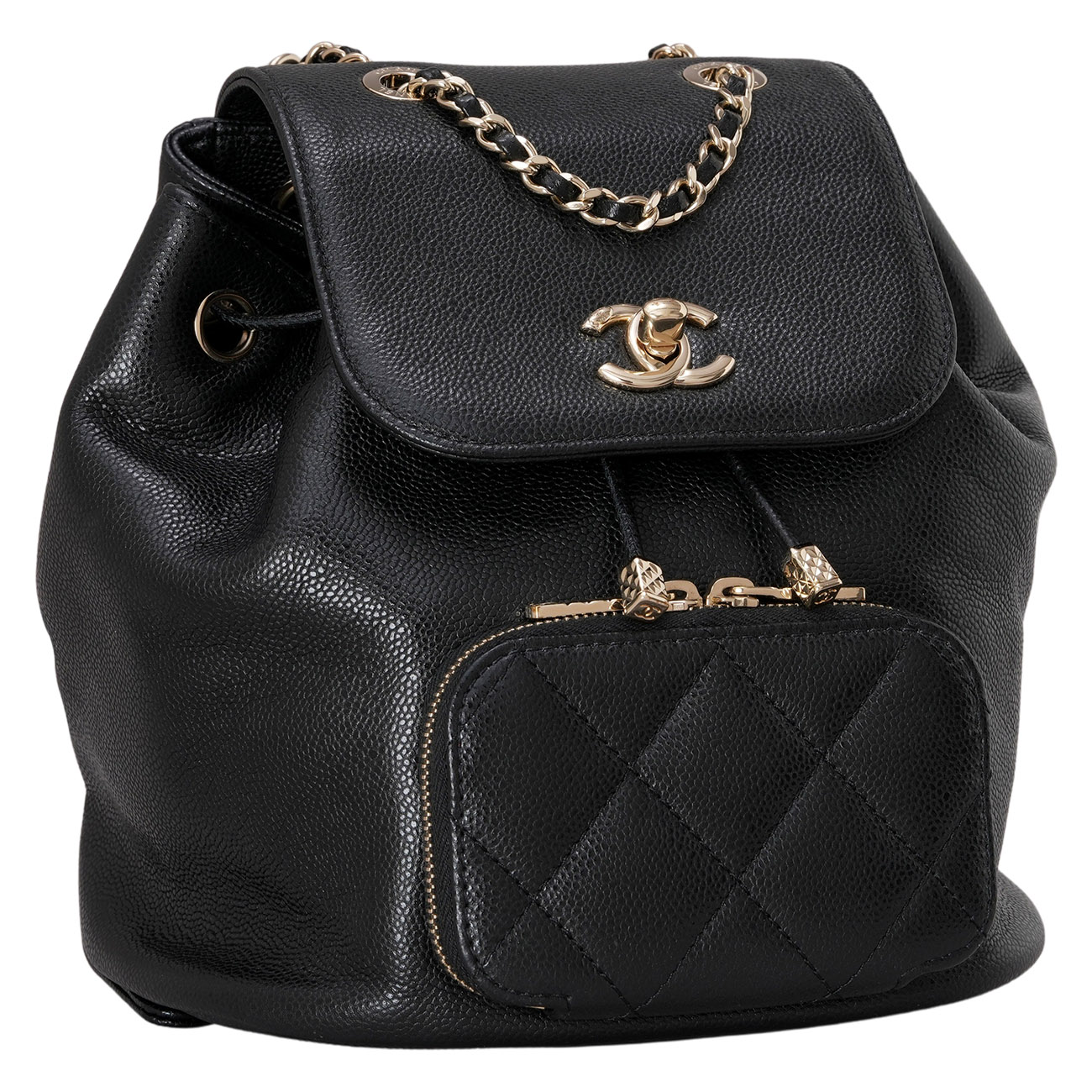 CHANEL(USED)샤넬 AS3530 캐비어 비지니스 어피니티 백팩