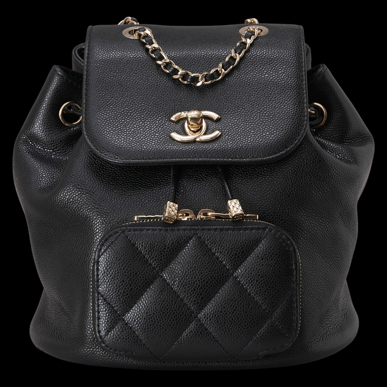 CHANEL(USED)샤넬 AS3530 캐비어 비지니스 어피니티 백팩