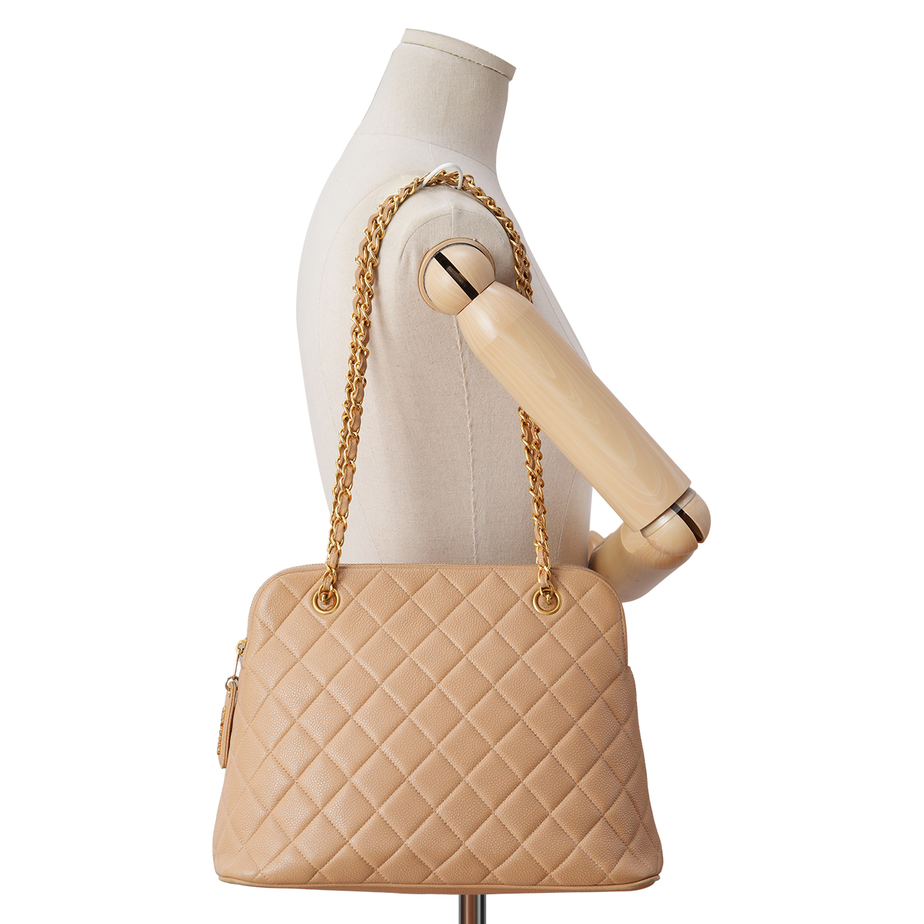 CHANEL(USED)샤넬 빈티지 캐비어 체인 백