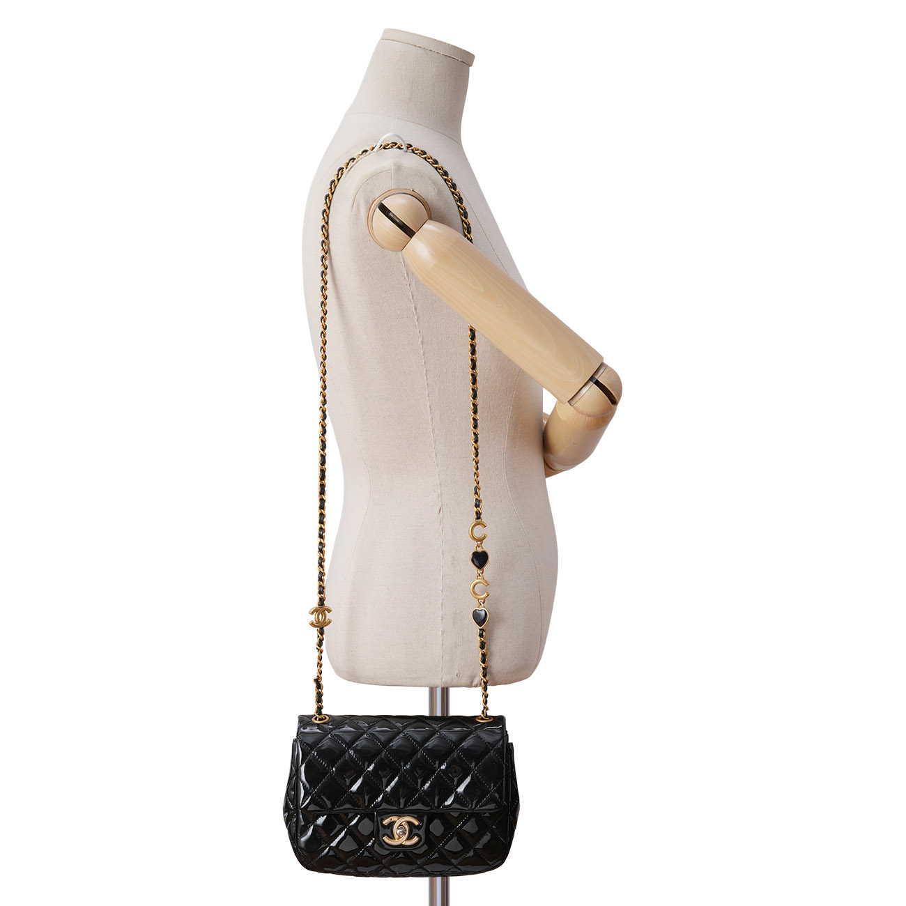 CHANEL(USED)샤넬 AS3489 페이던트 코코체인 미니 숄더백