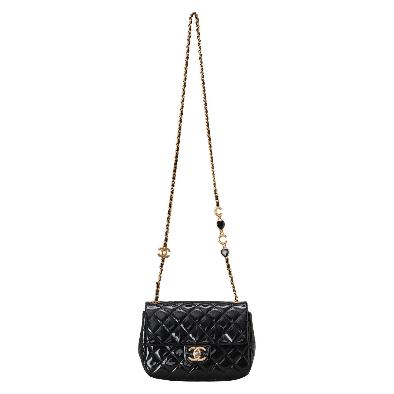 CHANEL(USED)샤넬 AS3489 페이던트 코코체인 미니 숄더백