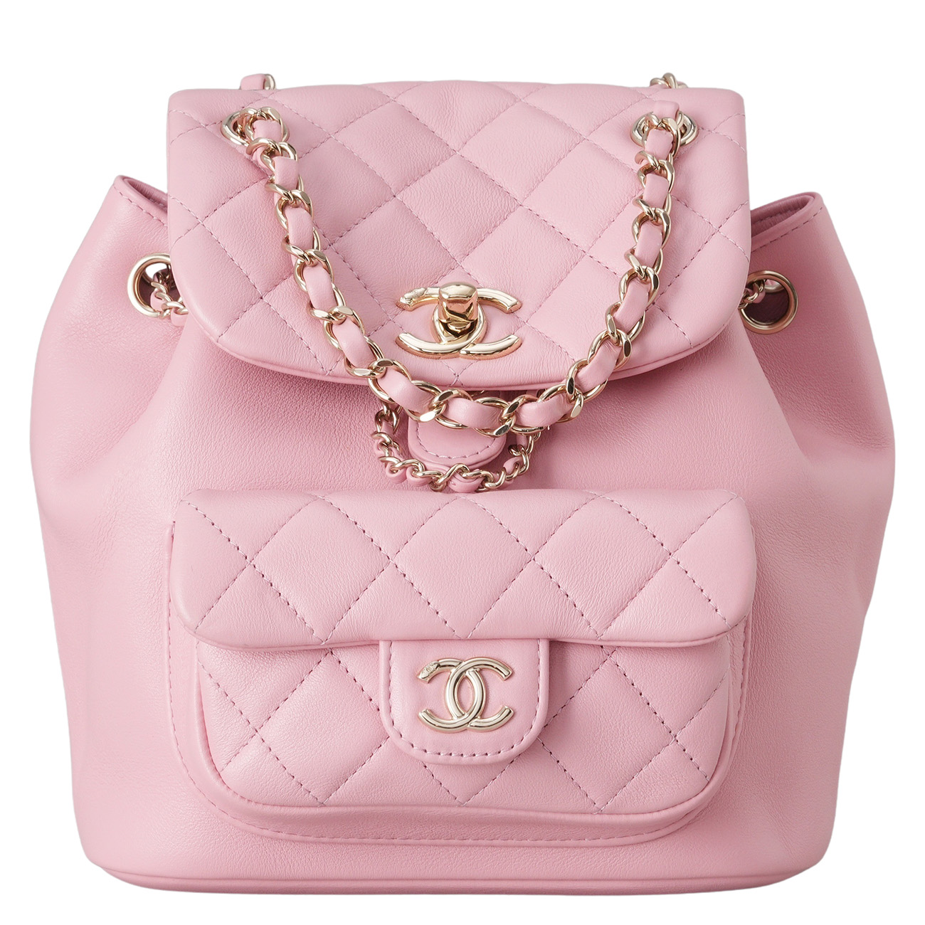 CHANEL(USED)샤넬 AS2908 듀마 원포켓 스몰 백팩