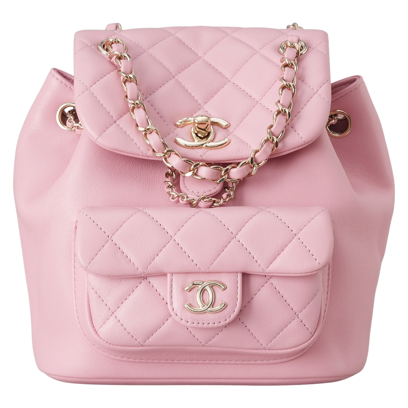 CHANEL(USED)샤넬 AS2908 듀마 원포켓 스몰 백팩