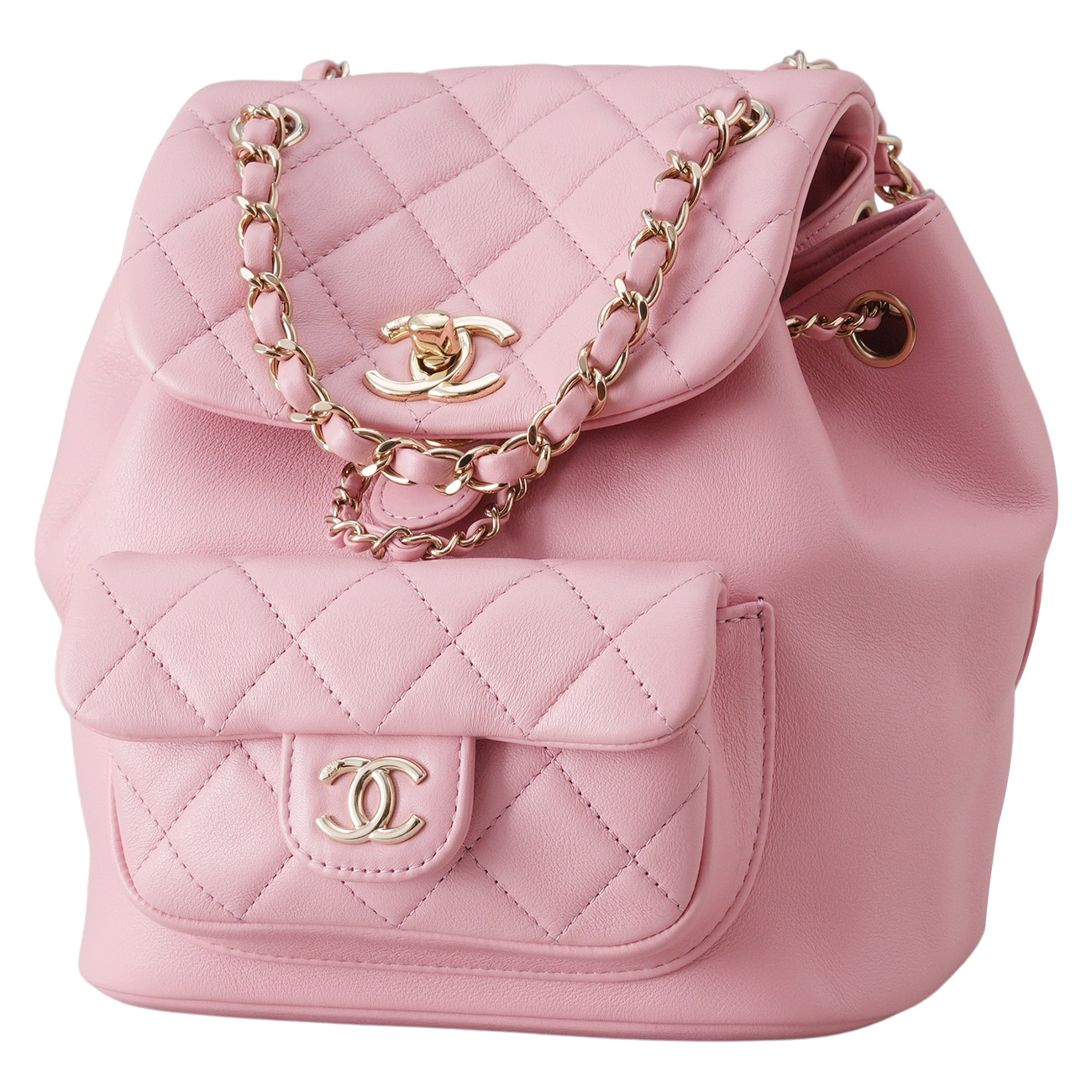 CHANEL(USED)샤넬 AS2908 듀마 원포켓 스몰 백팩