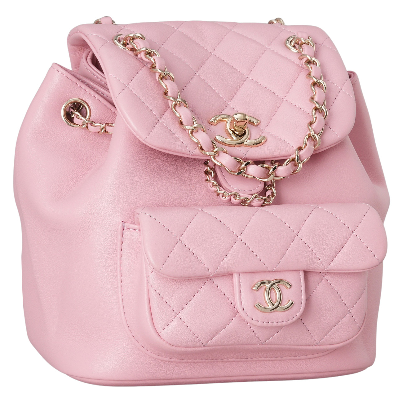 CHANEL(USED)샤넬 AS2908 듀마 원포켓 스몰 백팩