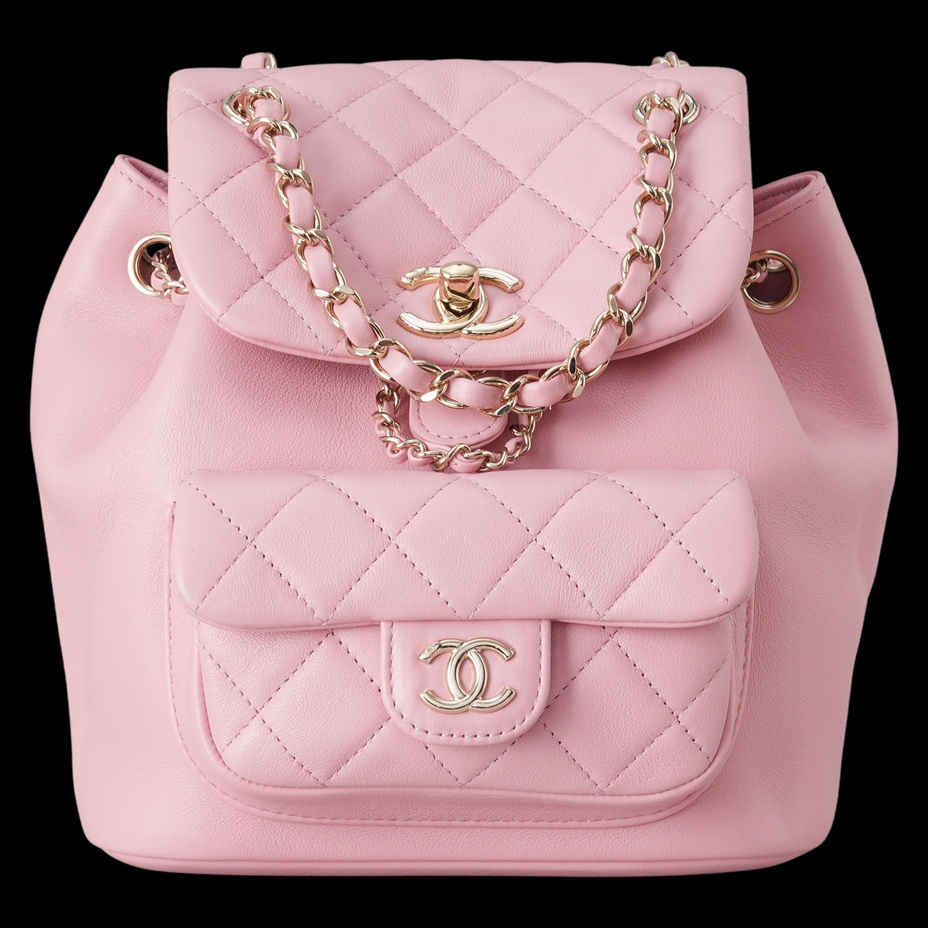 CHANEL(USED)샤넬 AS2908 듀마 원포켓 스몰 백팩