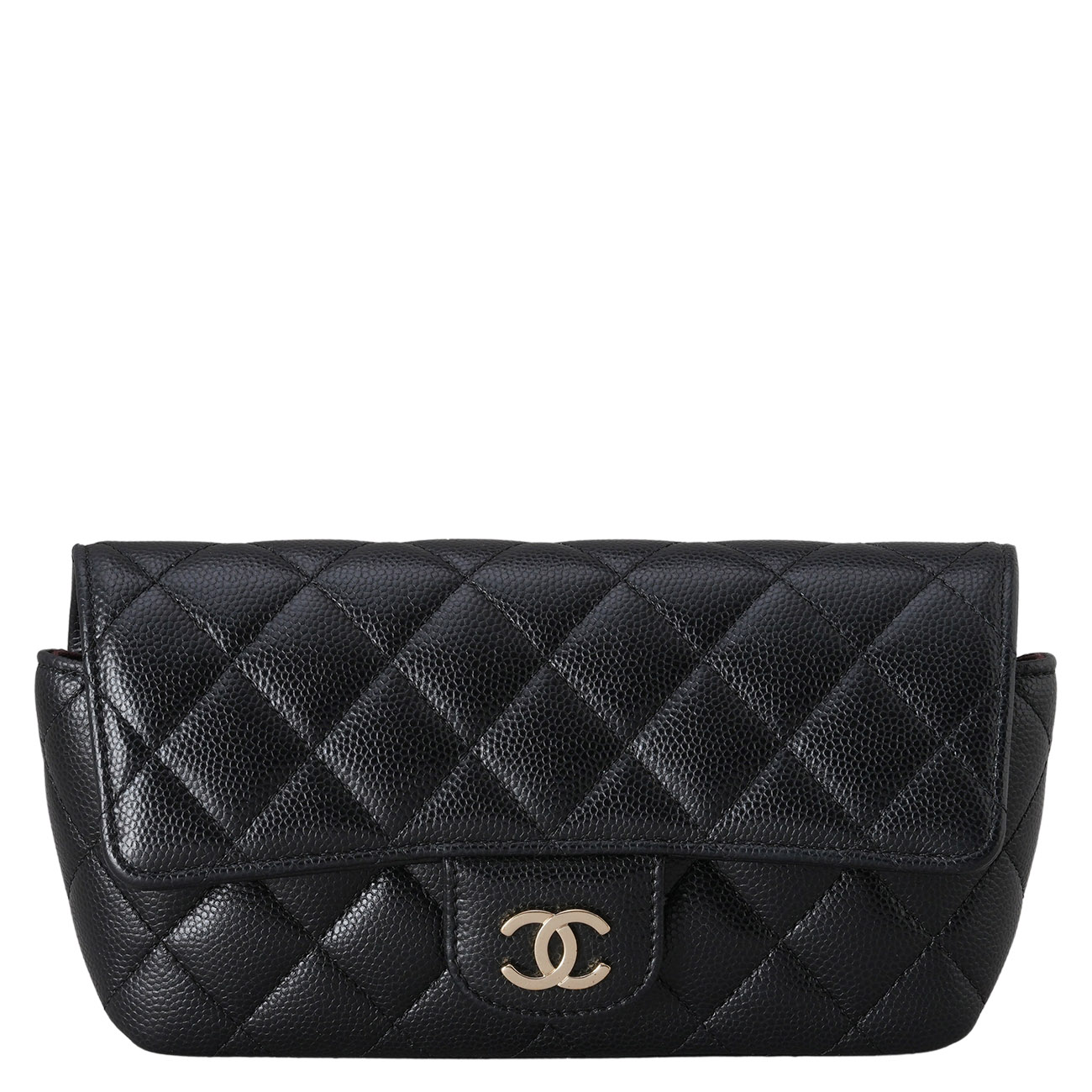 CHANEL(USED)샤넬 캐비어 선글라스 케이스 체인백