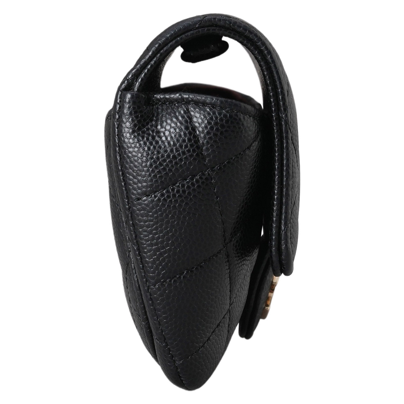 CHANEL(USED)샤넬 캐비어 선글라스 케이스 체인백